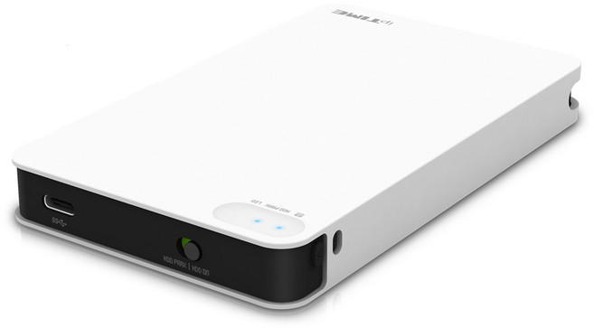 ipTIME HDD3225 PLUS [2.5 외장케이스/USB3.1 Gen2 / 하드미포함] 화이트, 1개