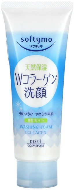Softymo 페이스 클렌징 폼 콜라겐 150g(5.3oz) Softymo (소프티모), 1개, 150g - 쿠팡