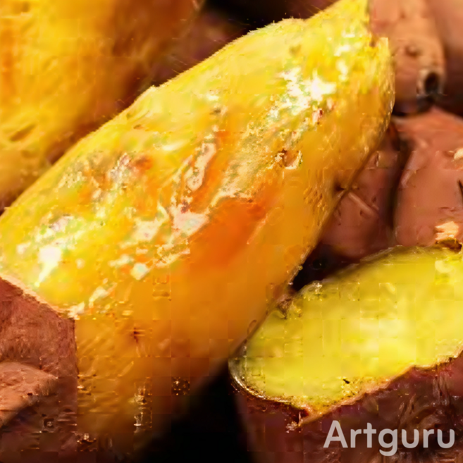 [해남호박고구마초특가] 해남직송 황토밭농법 호풍미 해남호박고구마, 1박스, 3kg[한입 호박고구마]