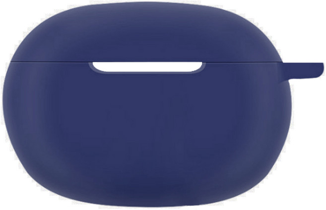 Apple Beats 스튜디오 버즈 실리콘 키링 케이스, Beats 스튜디오 버즈 실(미드나잇블루)