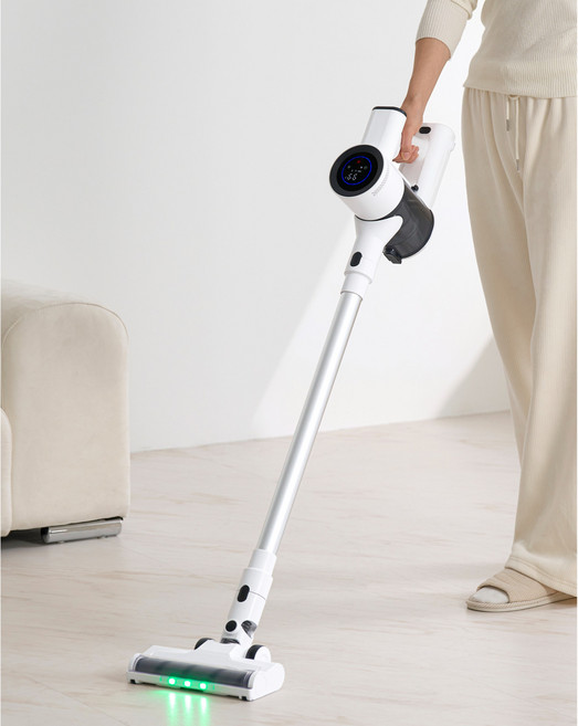 [하이엔드] FIT7 무선 청소기 흡입자동조절 BLDC 초강력 초경량 차이슨 흡입력 좋은 진공청소기, 에센셜 화이트, FT470-BLD