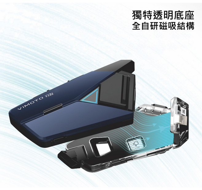 VIMOTO 維邁通 VX86 安全帽藍牙耳機