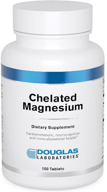 더글라스랩 마그네슘 킬레이트 100mg Douglas Laboratories Chelated Magnesium, 100정, 1개