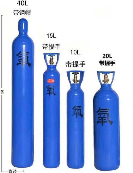 질소 실린더 산소 용기 저장소 가스 아르곤 가스통 15L, 산소통 20L(압력유지밸브)+어댑터