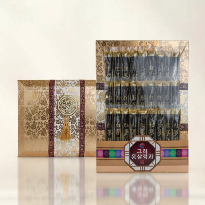 고려홍삼정과1kg 선물세트 + 보자기포장, 1개, 1kg
