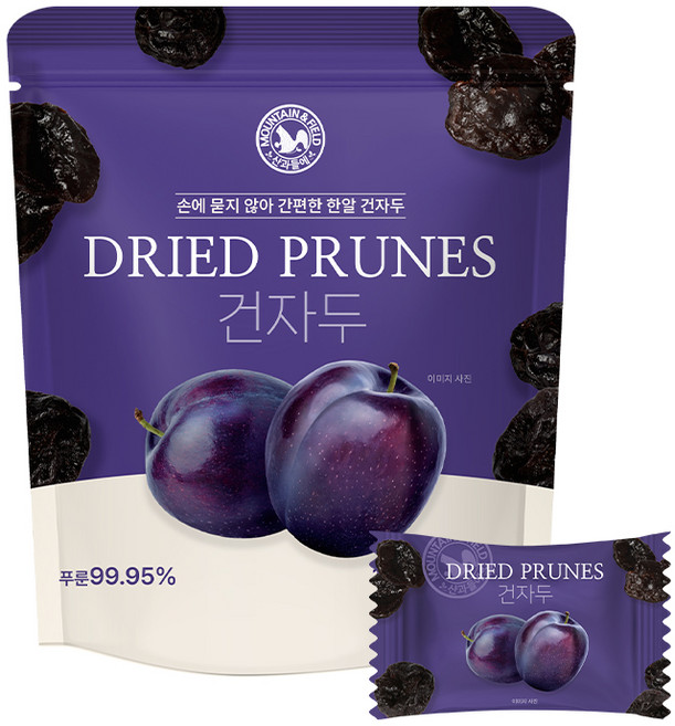 산과들에 한알건자두 150g, 6개