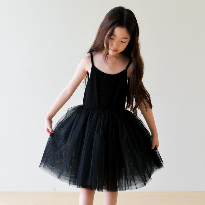 하우웰 슈가골지 튜튜 나시 원피스