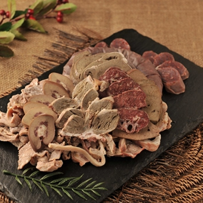 (주)가천린포크 삶은 돼지모듬내장 (순대X) 1팩, 1개