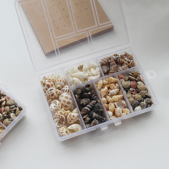 [왓위셀] 미니 조개 껍질 DIY키트 바다 캔들