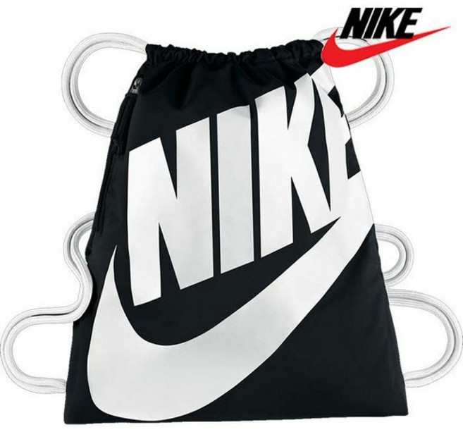 나이키 헤리티지 짐쌕 BA5351-011, 블랙, 1개