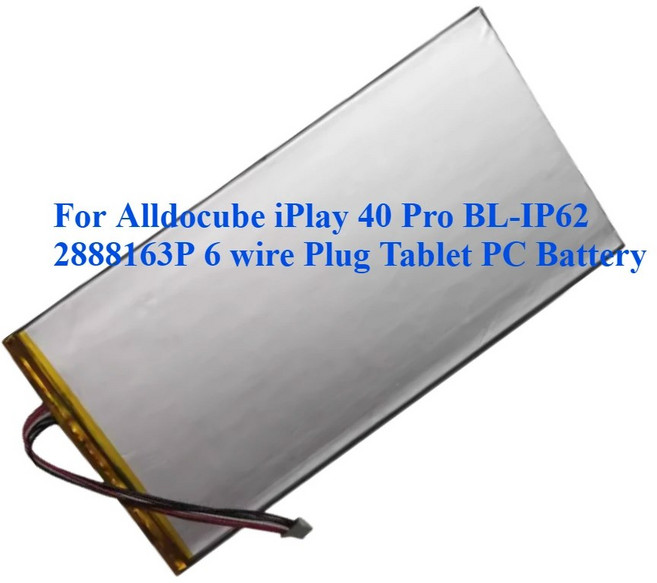 Alldocube 태블릿 배터리 iPlay 20S 30 40 Iwork10 Pro Book13 i9 2960116-1S2P 418175-2S2P i15-TD BL-IP40 344, 04 For ay 40 Pro
