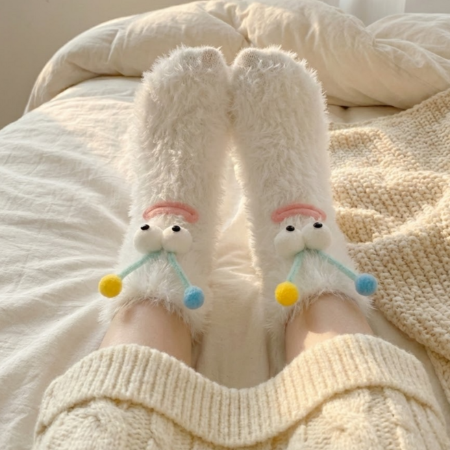 딜라이트홈 몬스터 수면양말 보온양말 잠옷양말