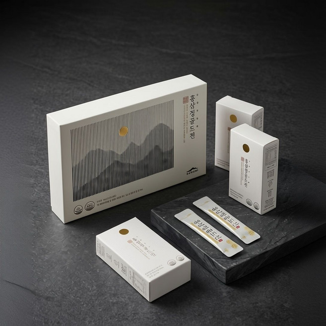 충북인삼농협 6년근 홍삼스틱 분말 홍삼정골드 진 1.3g*30포, 1개, 1.3g