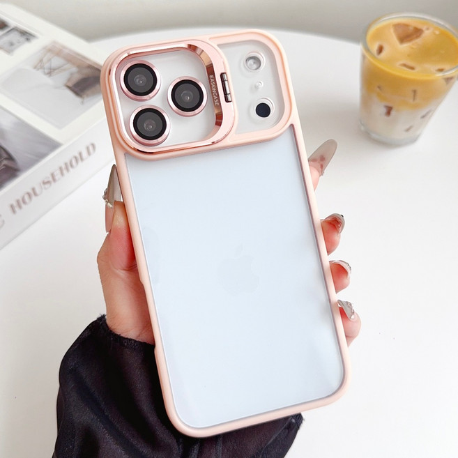 iPhone 保護殼 鏡頭蓋設計, 新粉色,iPhone13, 1個