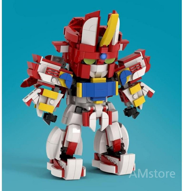 그랑죠 블록 조립 피닉스 포세이돈 슈퍼 하이퍼 7종 moc 마동왕, 슈퍼 그랑죠 623PCS