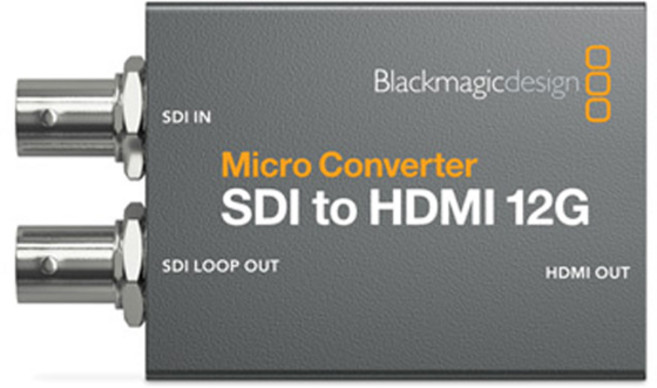 BlackmagicDesign Micro Converter SDI to HDMI 12G / 블랙매직디자인 마이크로컨버터