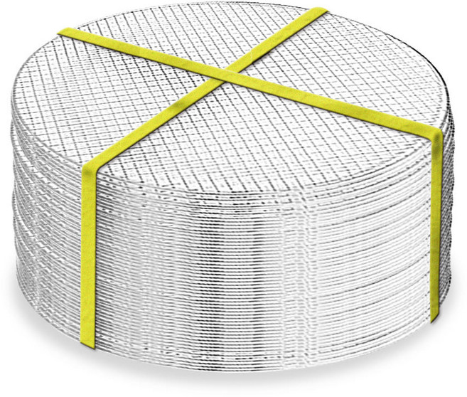 캠핑몽 일회용석쇠 태망 사각 90장 원형 60장 고기불판 캠핑 화로 숯불 바베큐그릴, 원형태망-43, 60개