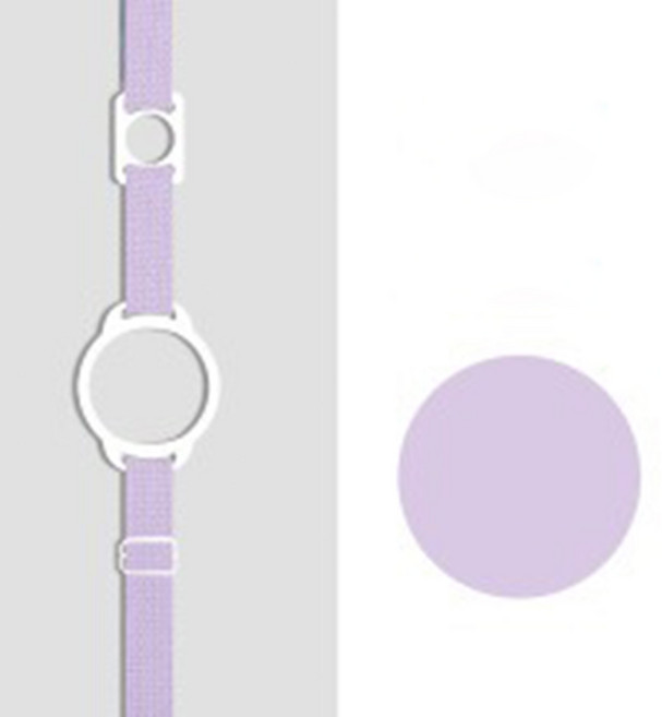 온통온유 물병 스트랩 끈달린 물통 주머니, 퍼플, 1개