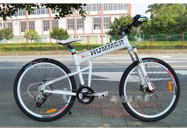 HUMMER 26인치27단접이식자전거 U-28, 단일, 1개