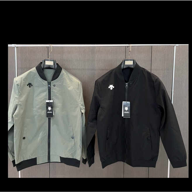 데상트 오리지널 유니 점퍼 춘추 슬림 코트