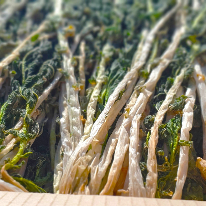 [나물집아들] 특A급 자연건조 양구펀치볼 무청 건시래기 산지직송, 1개, 1kg