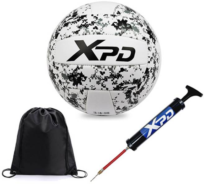 XPD 배구공+공가방+공펌프, QD-309, 1개