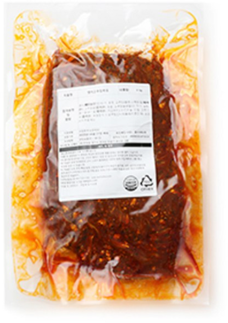 [먹깨비네] 아워홈 멸치고추장볶음 1kgx1개 밑반찬 완제품, 1kg, 1개