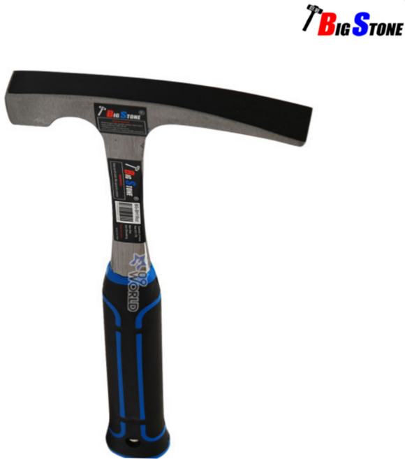빅스톤 통쇠 벽돌망치 BS-BH18oz 냉가망치 렝가망치 철거용 스틸 함마 해머, 1개