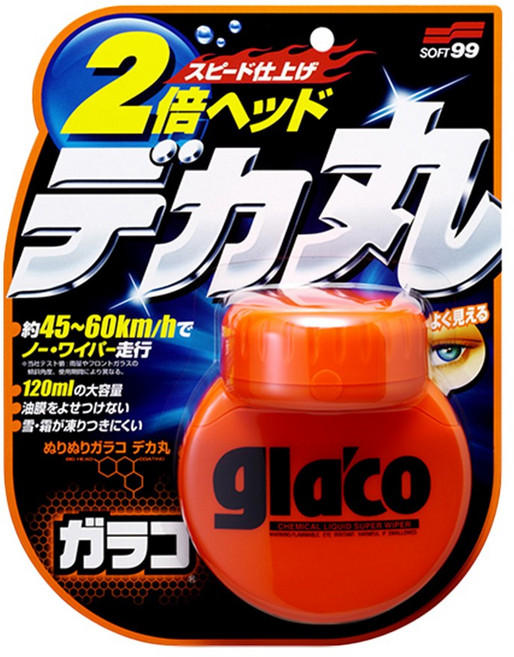 소프트99 글라코 대용량 유리 발수코팅제 45km 120ml (G-38) 정품 발수코팅, 1개