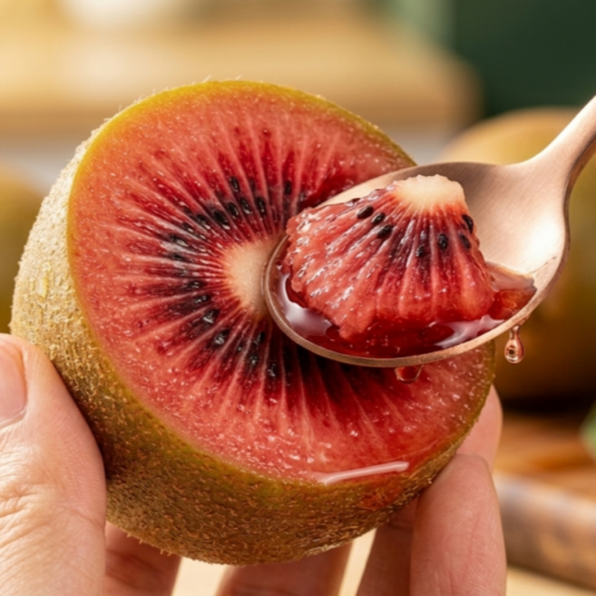 [하루특가] 제스프리 고당도 과즙가득 루비 레드키위, 1박스, 10개