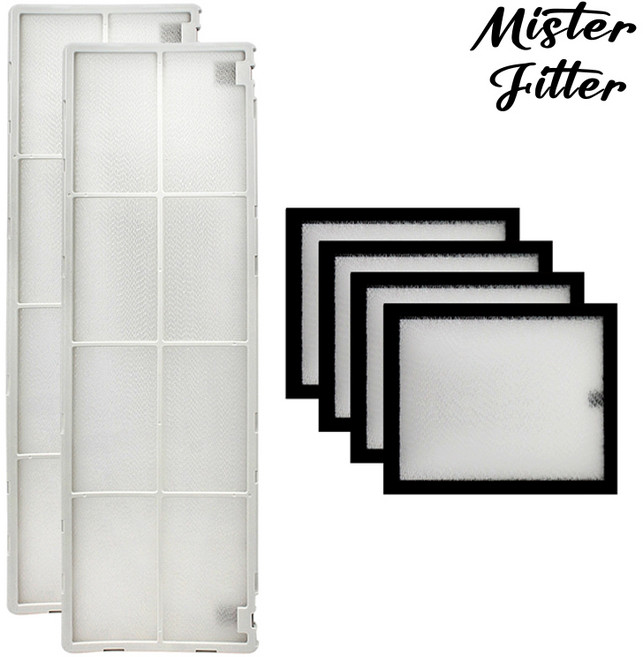 미스터필터 LG 휘센 에어컨 초미세 필터 세트, ADQ75673301, 1개
