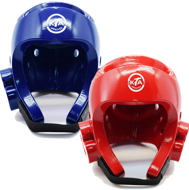 프로스펙스 태권도 헤드기어 겨루기보호대, 빨강, 1개