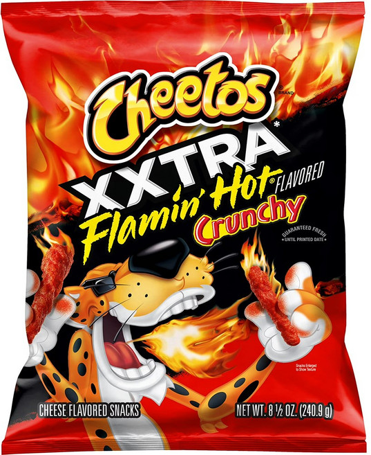 치토스 미국 대용량 플레이밍 핫, 240g, 1개