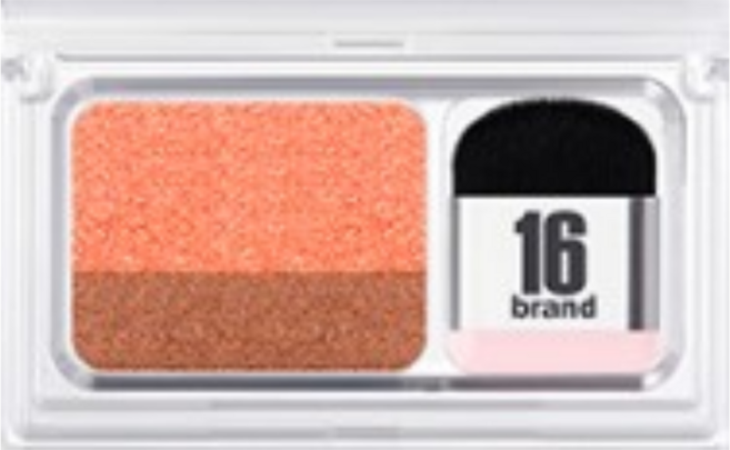 16브랜드 NEW 아이매거진 아이섀도, 7호 스파이시 버닝데이, 1개