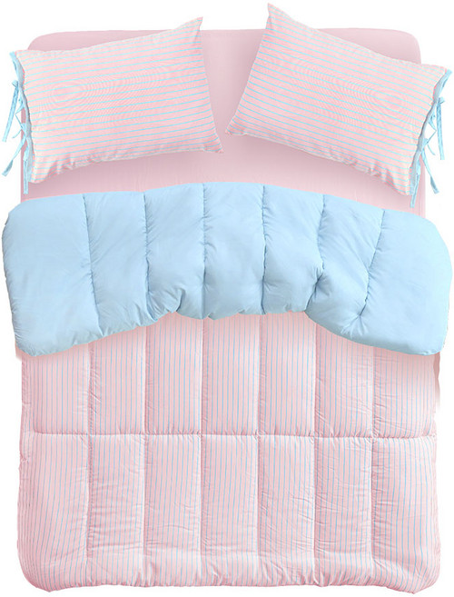 믹스앤매치 에센셜 스트라이프 포인트 항균 사계절 이불베개세트 SS/Q 11컬러