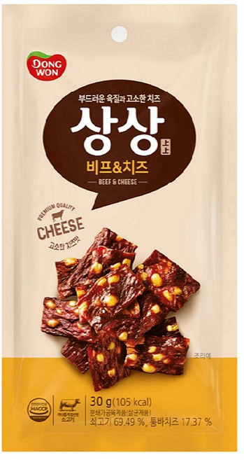 동원 상상육포 비프앤치즈, 30g, 8개