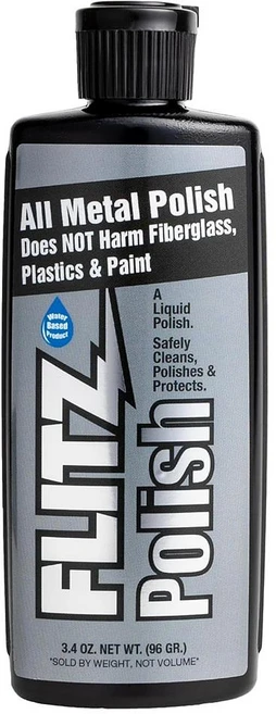 Flitz 메탈 폴리시 96g 1팩 Flitz Metal Polish and Cleaner Liquid for All Metal Also Works On Plastic, 1개 - 쿠팡