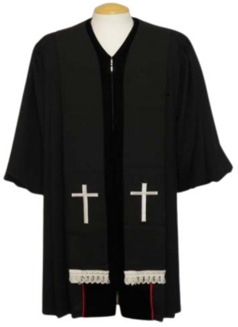 교회 목사 스톨 장례 예식용 chuch pastor clergy funeral stole
