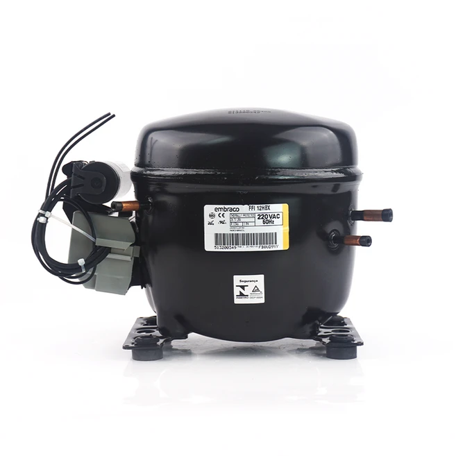 embraco 엠브라코 콤프 FFI 12HBX 1/3마력 R134A 밀폐 왕복동 압축기, 1개 - 쿠팡