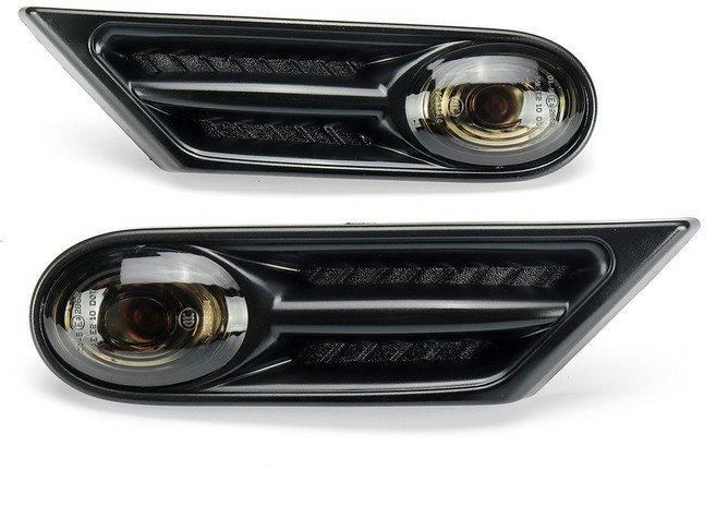 미니 쿠퍼 사이드 09102166 호환 마커 R57 1670009 용 LED 라이트 리피터 BMW - 커 턴 시그널 램프 R56, 1개