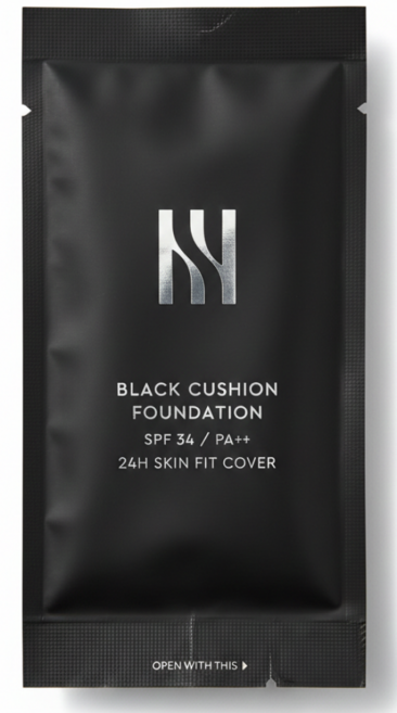 [백화점] 블랙 쿠션 파운데이션 리필 15g, 21N1, 1개