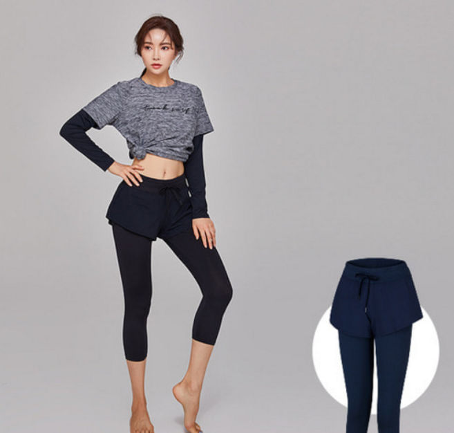 티막 [뉴코아 덕천점] 여성 비치 7부 반바지 레깅스 UKM4107