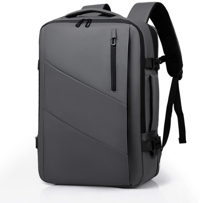 JLVJ 여행용 방수 확장형 백팩 대용량 가방 노트북 백팩