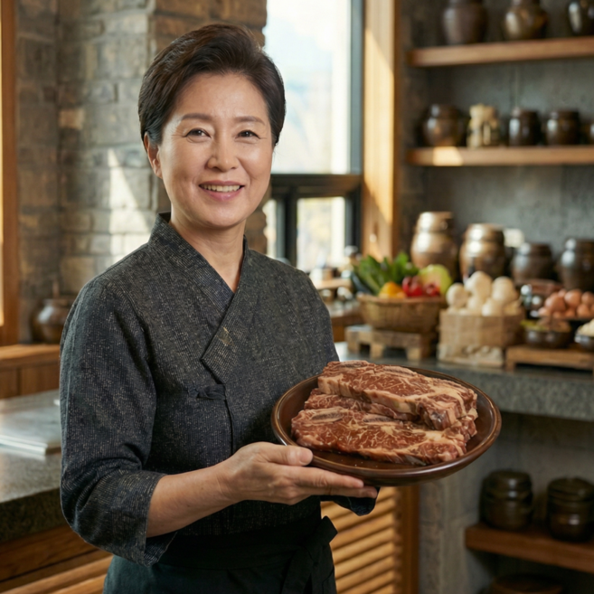 꽃갈비로 만든 육즙많고 부드러운 양념LA갈비 양념갈비 엘에이갈비 소갈비찜 갈비구이 소고기 구이용, 500g, 7개