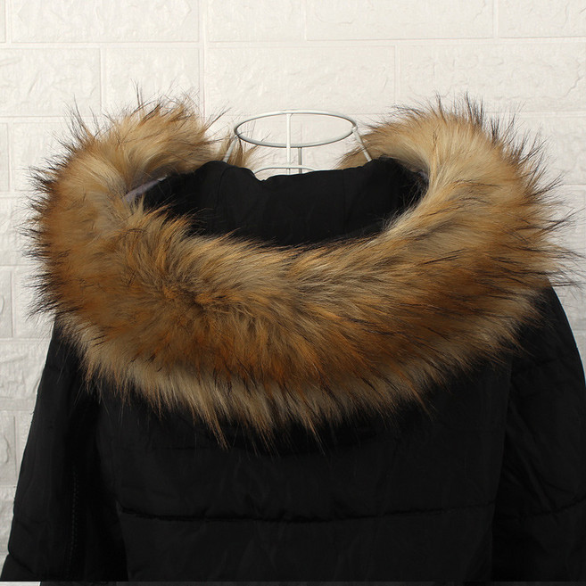 패딩모자털 리폼 라쿤 폭스 후드 교체