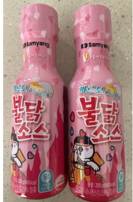 까르보불닭소스, 200g, 20개