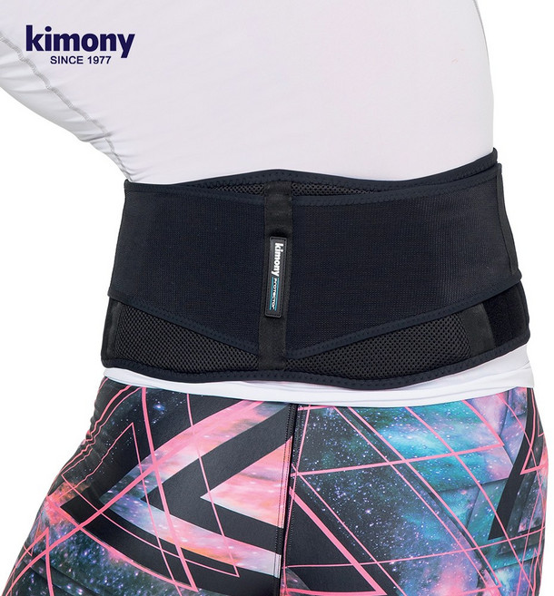 키모니 네오맥스 2중 벨트 스플린트 패드 허리 보호대, 1개