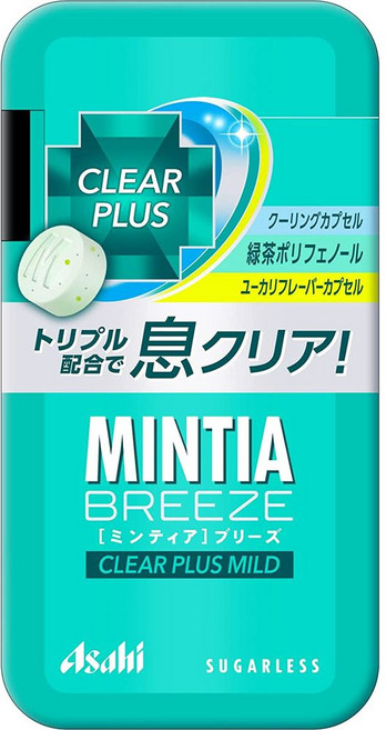 일본 캔디 사탕 민트 브리즈 클리어 마일드 30알 8개, 1세트