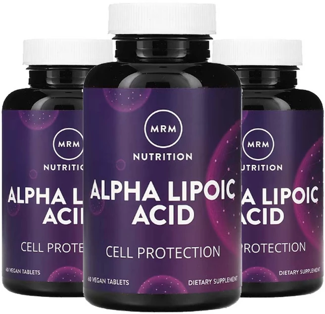 엠알엠 알파 리포산 알파리포 산 60정3통 Alpha Lipoic Acid, 60정 3병 - 쿠팡
