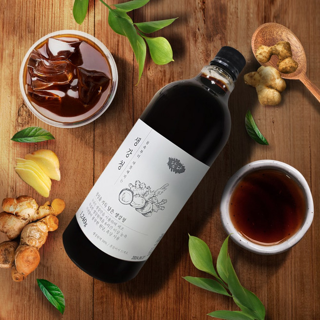 국내산 100% 수제 안동생강청 진액 액기스 1240g, 1.24kg, 3개, 1개입